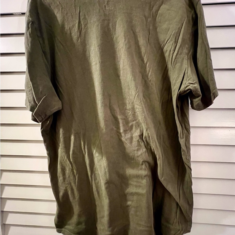 PacSun Green Short Sleeve Tee Relaxed Fit